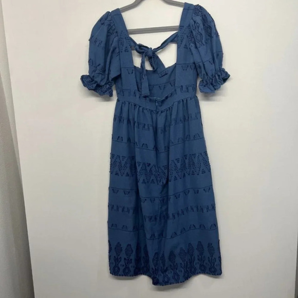 Blue Midi Dress - Picture 9 of 11